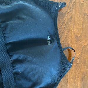 Gymshark Midnight Black Activewear Top